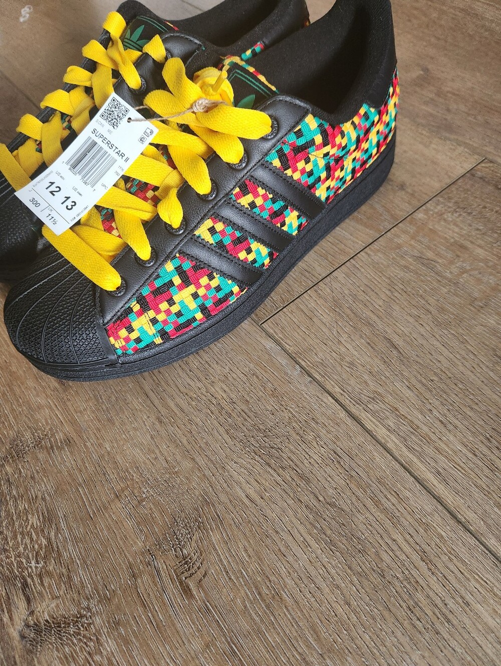 Men's Size 12 - Adidas Superstar II x Bob Marley 'Jamaica' IH9785 - Picture 6 of 8